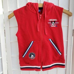 🎁 3/$30 Disney Mickey Mouse Sleeveless Vest Size 4 (T5)